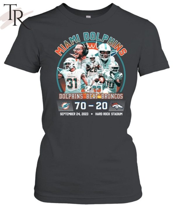 Dolphins Beat Broncos T-Shirt