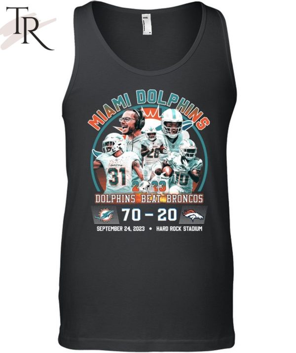 Dolphins Beat Broncos T-Shirt