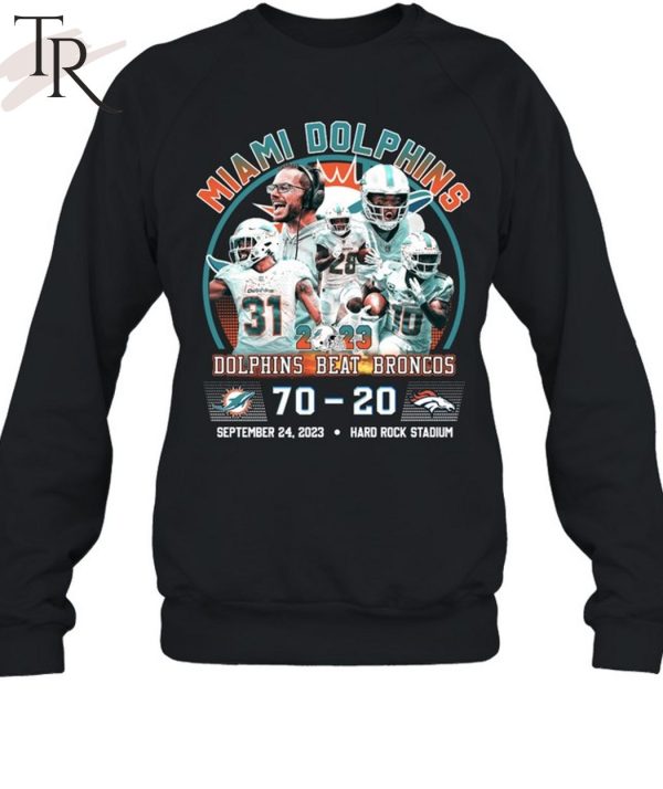 Dolphins Beat Broncos T-Shirt