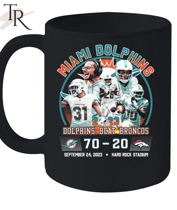 Dolphins Beat Broncos T-Shirt