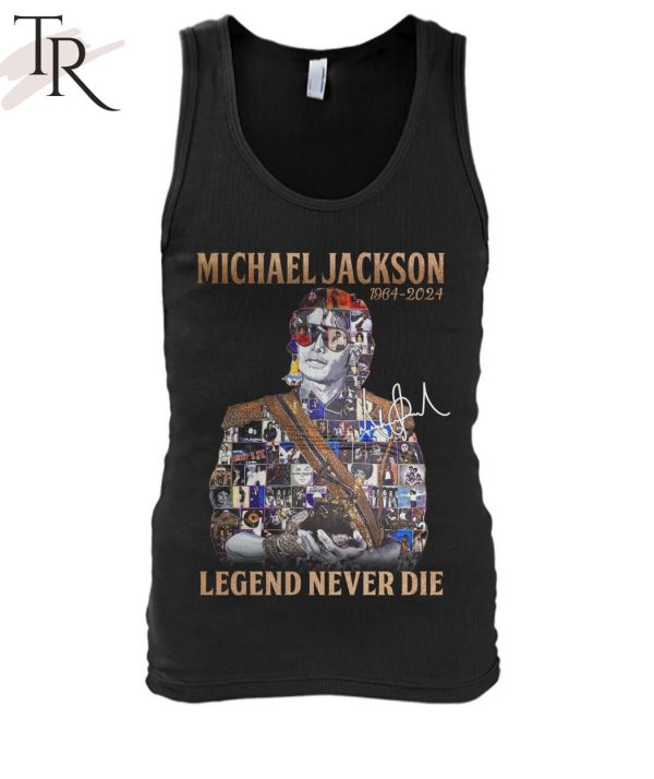 Michael Jackson 1964 – 2024 Legend Never Die Signature T-Shirt