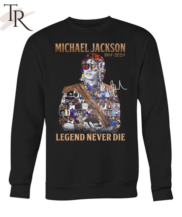 Michael Jackson 1964 – 2024 Legend Never Die Signature T-Shirt