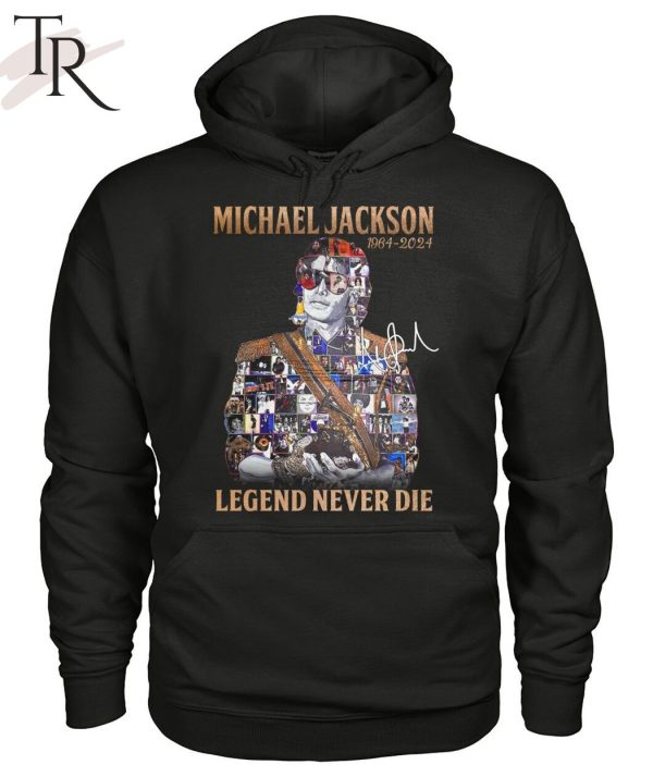 Michael Jackson 1964 – 2024 Legend Never Die Signature T-Shirt