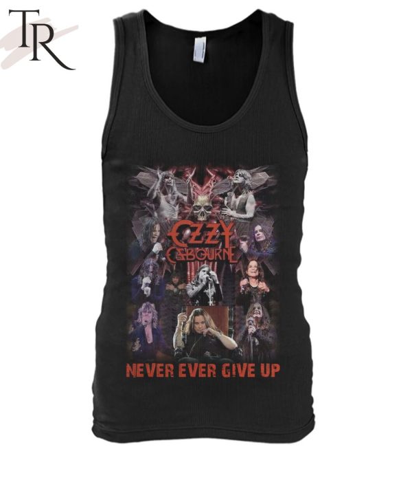 Ozzy Osbourne Never Ever Give Up T-Shirt