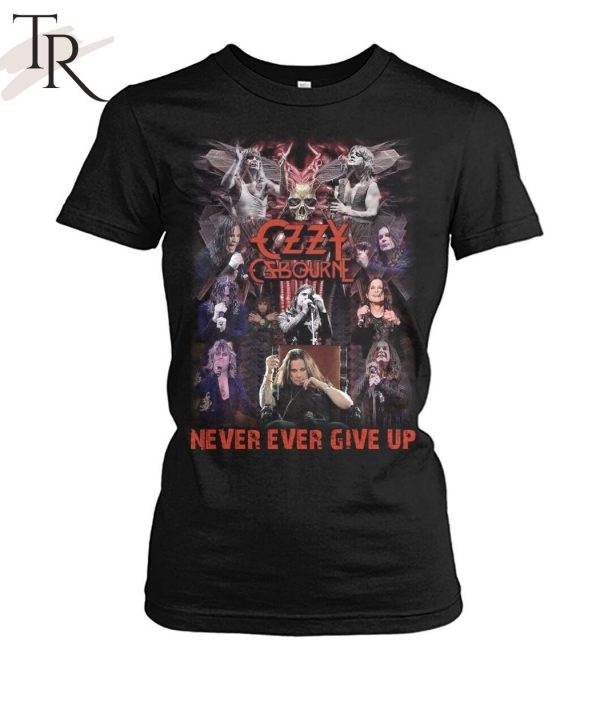 Ozzy Osbourne Never Ever Give Up T-Shirt