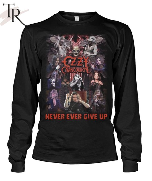 Ozzy Osbourne Never Ever Give Up T-Shirt