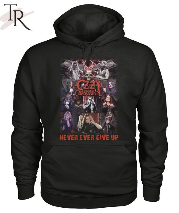 Ozzy Osbourne Never Ever Give Up T-Shirt