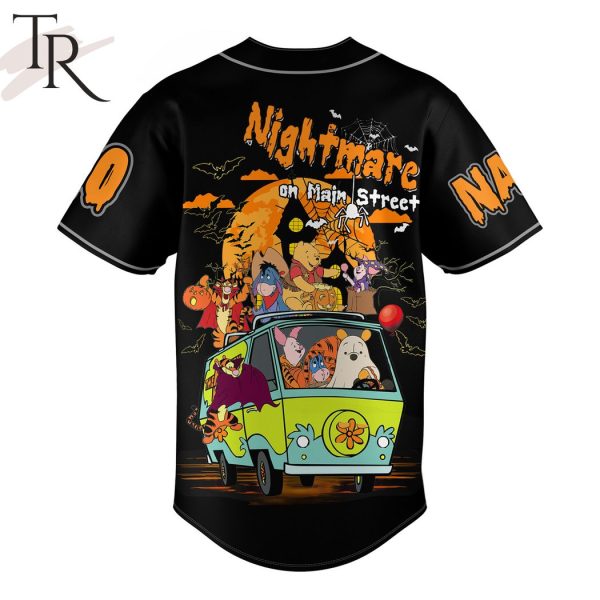 Personalized Boo To You Boo Nightmare On Main Street Baseball Jersey