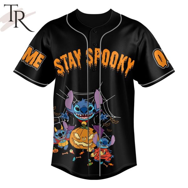 Personalized Stay Spooky Baseball Jersey