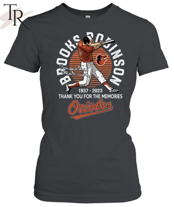 Brooks Robinson 1937 – 2023 MVP Signature Orioles T-Shirt