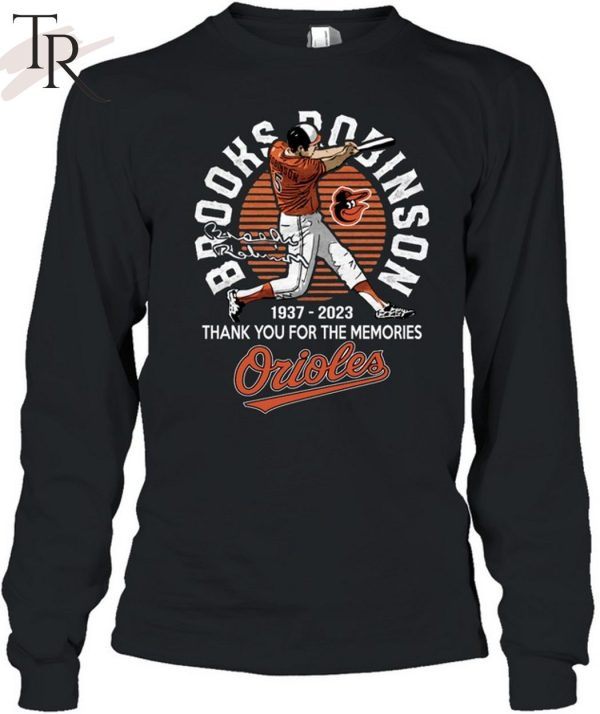 Brooks Robinson 1937 – 2023 MVP Signature Orioles T-Shirt