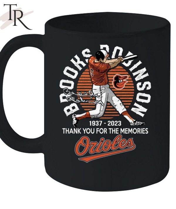 Brooks Robinson 1937 – 2023 MVP Signature Orioles T-Shirt