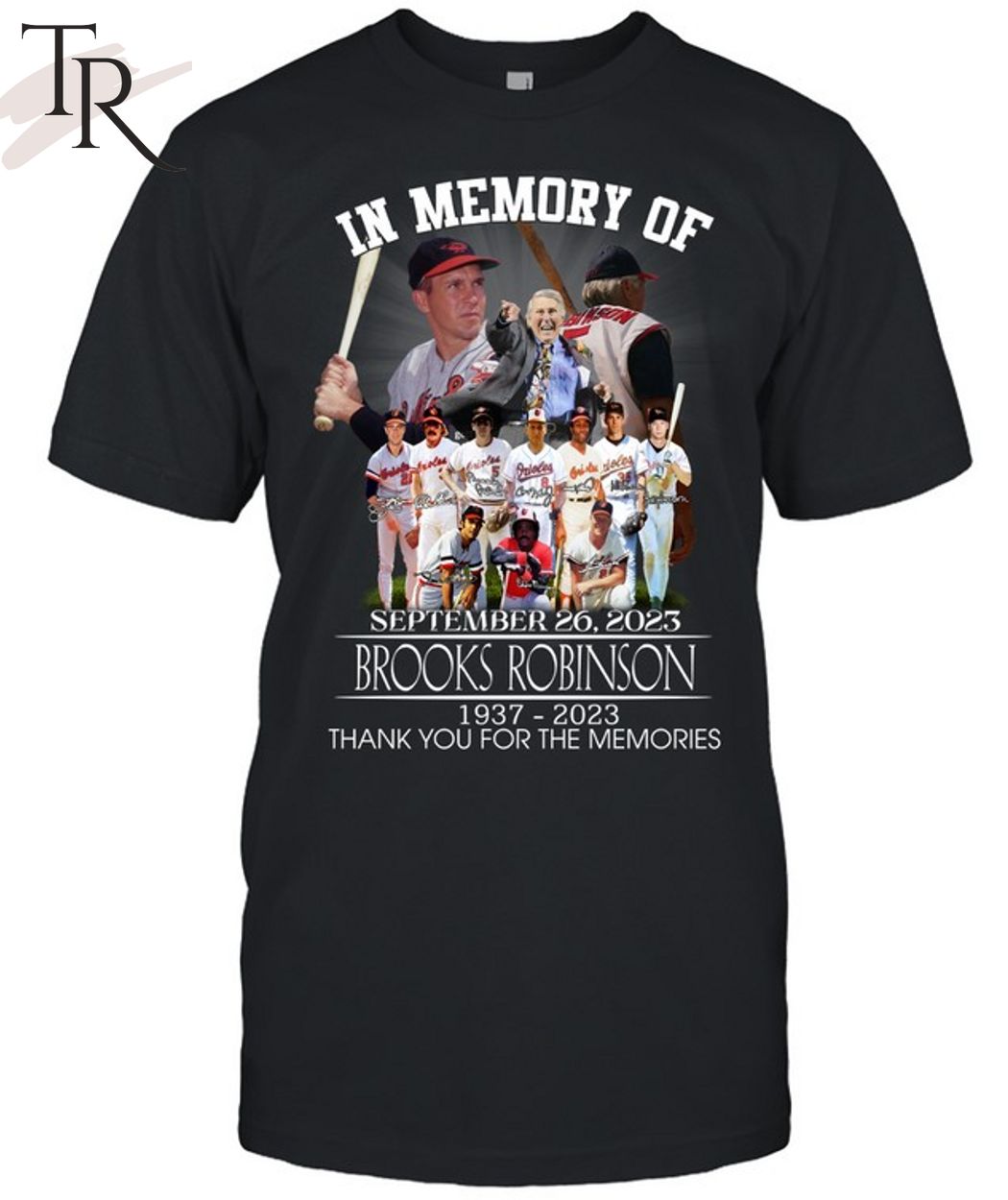 In Memory Of Brooks Robinson 1937 - 2023 Baseball Jersey - Torunstyle