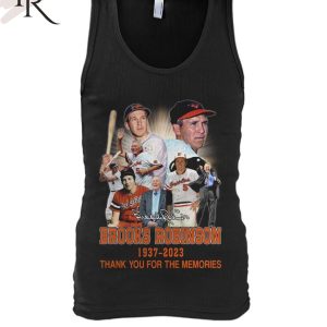 Signature Brooks Robinson 1937 – 2023 Thank You For The Memories T-Shirt