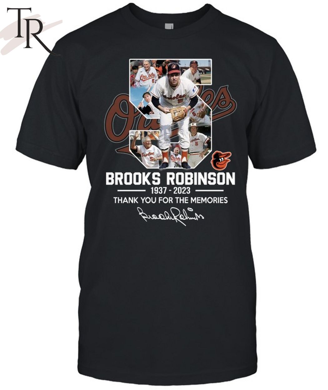 In Memory Of Brooks Robinson 1937 - 2023 Baseball Jersey - Torunstyle