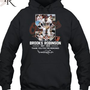 Thank You For The Memories Brooks Robinson 1937 – 2023 Signature T-Shirt