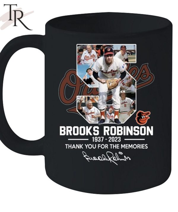 Thank You For The Memories Brooks Robinson 1937 – 2023 Signature T-Shirt