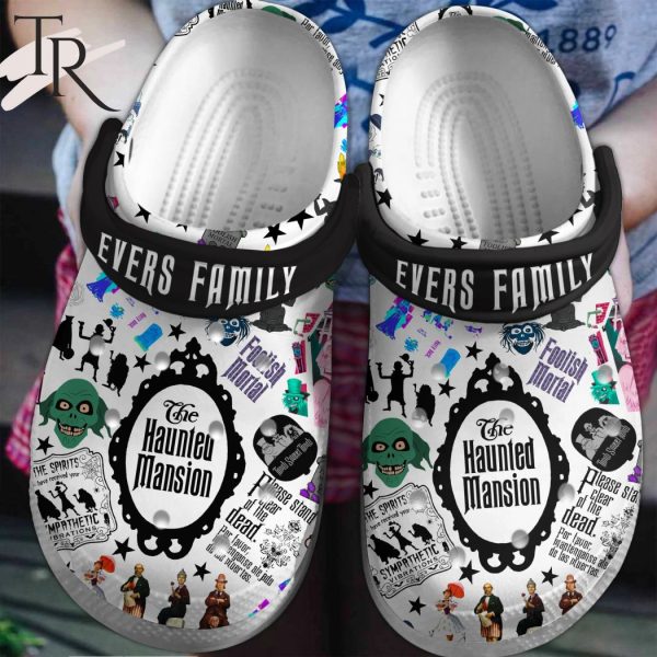PREMIUM Evers Family The Haunted Mansion Clogs