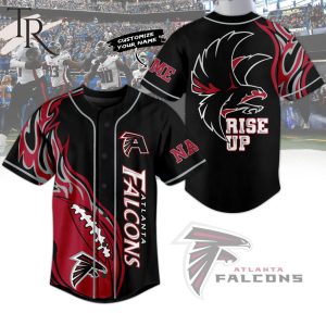 Customize Atlanta Falcons Rise Up Baseball Jersey