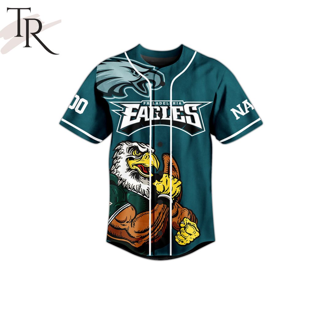 philadelphia eagles baseball jersey