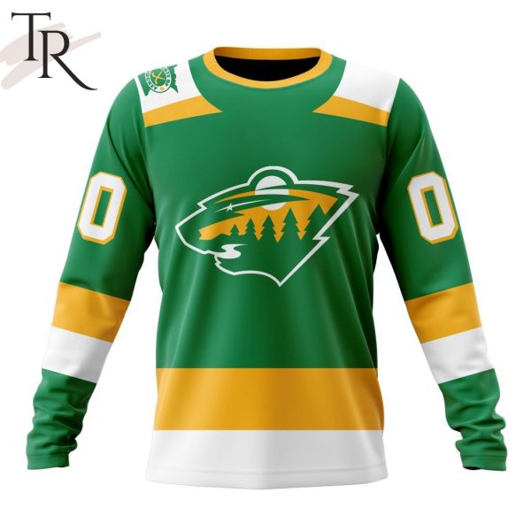 NHL Minnesota Wild 2023-24 Alternate Kits Hoodie
