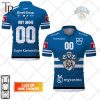 Personalized NL Hockey Fribourg Gotteron Home Jersey Style Polo Shirt