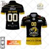 Personalized NL Hockey Fribourg Gotteron Home Jersey Style Polo Shirt