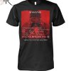 Metallica Christmas Tree Design T-Shirt