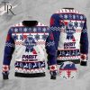 Pabst Blue Ribbon Bowling Ugly Sweater