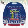 Pabst Blue Ribbon Grinch Need Ugly Sweater