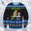 Pabst Blue Ribbon Horror Drink Ugly Sweater