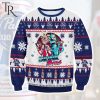 Pabst Blue Ribbon Santa Hat Christmas Ugly Christmas Sweater