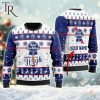 Personalized Pabst Blue Ribbon Christmas Ugly Sweater