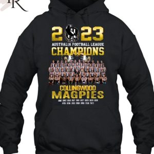 2023 Australia Football League Champions Collingwood Magpies Unisex T-Shirt