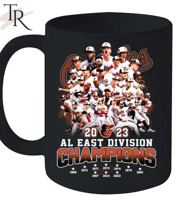 Baltimore Orioles 2023 AL East Division Unisex T-Shirt