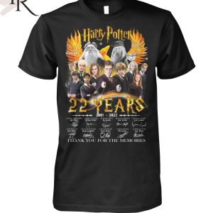 Harry Potter Richard Harris And Michael Gambon 22 Years 2001 – 2023 Thank You For The Memories Unisex T-Shirt