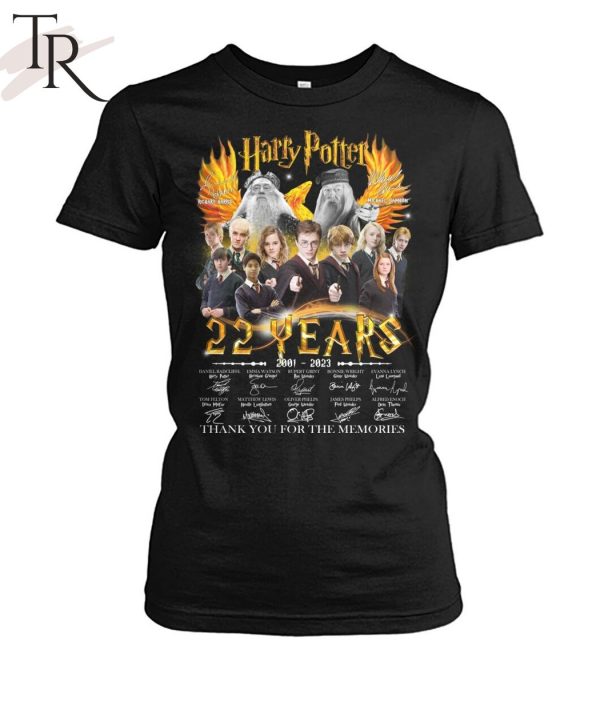 Harry Potter Richard Harris And Michael Gambon 22 Years 2001 – 2023 Thank You For The Memories Unisex T-Shirt