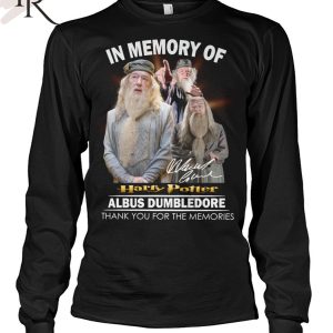 In Memory Of Harry Potter Albus Dumbledore Thank You For The Memories Unisex T-Shirt