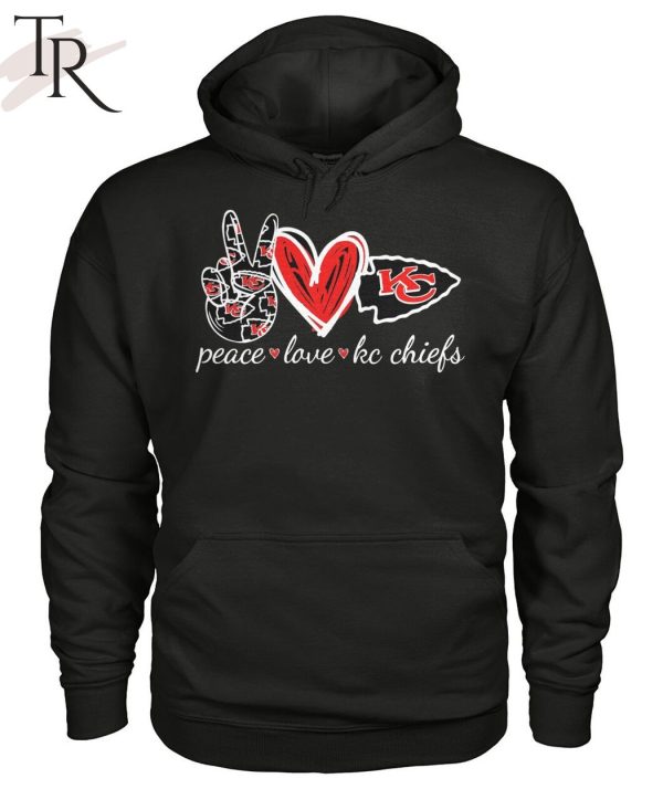 Peace Love Kc Chiefs Unisex T-Shirt