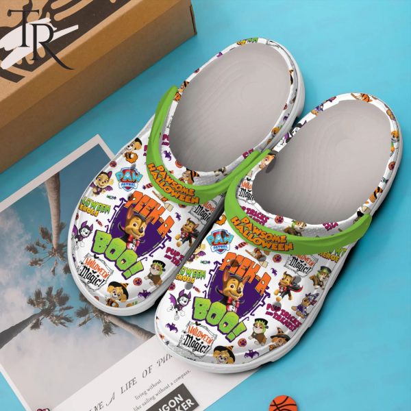 PREMIUM Pawsome Halloween Peek-A Boo Clogs