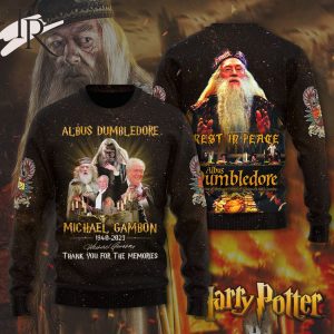 Albus Dumbledore Rest In Peace Michael Gombon 1940 – 2023 Thank You For The Memories 3D T-Shirt