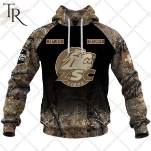 Personalized NL Hockey ZSC Lions Camouflage Hoodie
