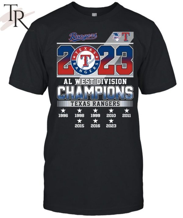 Texas Rangers AL West Champs 2023 Unisex T-Shirt