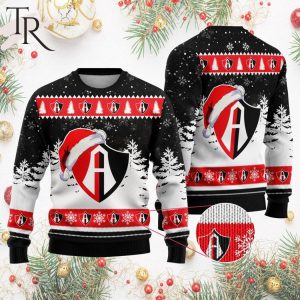 LIGA MX Atlas F.C Special Christmas Ugly Sweater Design