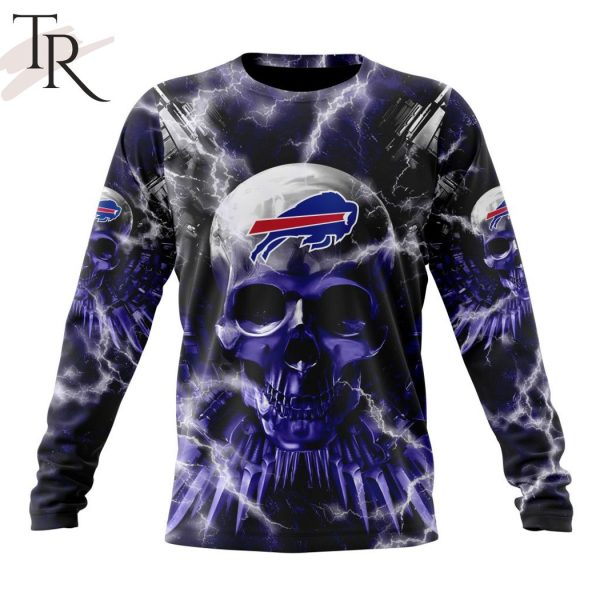 NFL Buffalo Bills Special Expendables Skull Design Hoodie