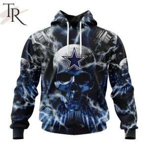 NFL Dallas Cowboys Special Expendables Skull Design Hoodie