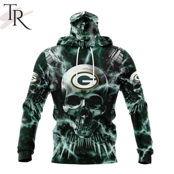 NFL Green Bay Packers Special Expendables Skull Design Hoodie