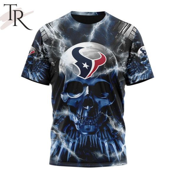 NFL Houston Texans Special Expendables Skull Design Hoodie