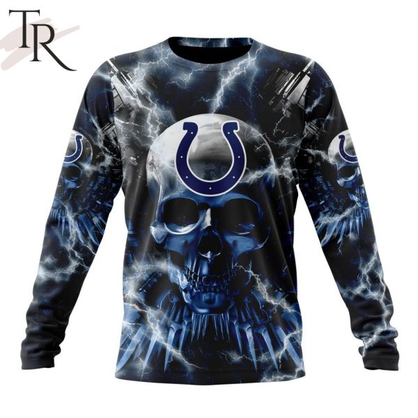 NFL Indianapolis Colts Special Expendables Skull Design Hoodie