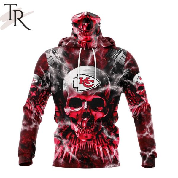 NFL Kansas City Chiefs Special Expendables Skull Design Hoodie